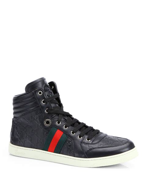 buy mens gucci sneakers|gucci high top sneakers for men.